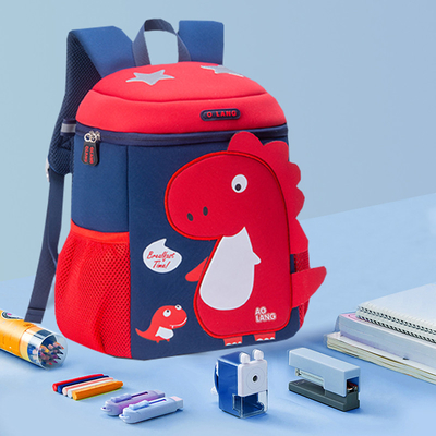 Toddler 3D Dinosaur Kindergarten Mochila حقيبة ظهر برسومات كرتونية لطيفة للأولاد والبنات