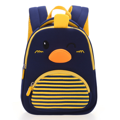 3D CuteWaterproof Children School Backpack Bird الحقائب المدرسية للأطفال الأولاد