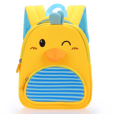 3D CuteWaterproof Children School Backpack Bird الحقائب المدرسية للأطفال الأولاد