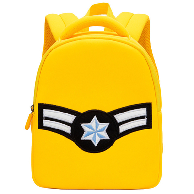 BSCI Airplane Pilots Kids Toddler Backpack حقيبة مدرسية لرياض الأطفال النيوبرين مقاومة للماء
