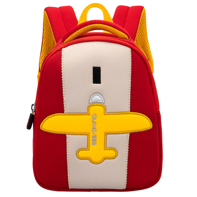 BSCI Airplane Pilots Kids Toddler Backpack حقيبة مدرسية لرياض الأطفال النيوبرين مقاومة للماء
