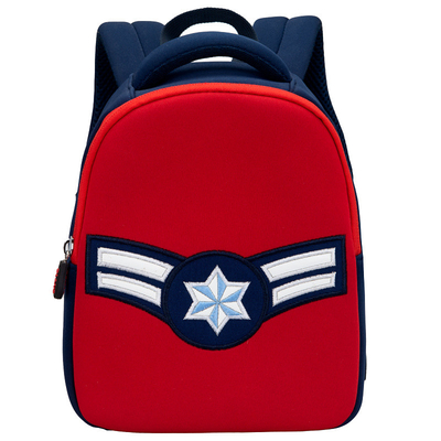 BSCI Airplane Pilots Kids Toddler Backpack حقيبة مدرسية لرياض الأطفال النيوبرين مقاومة للماء